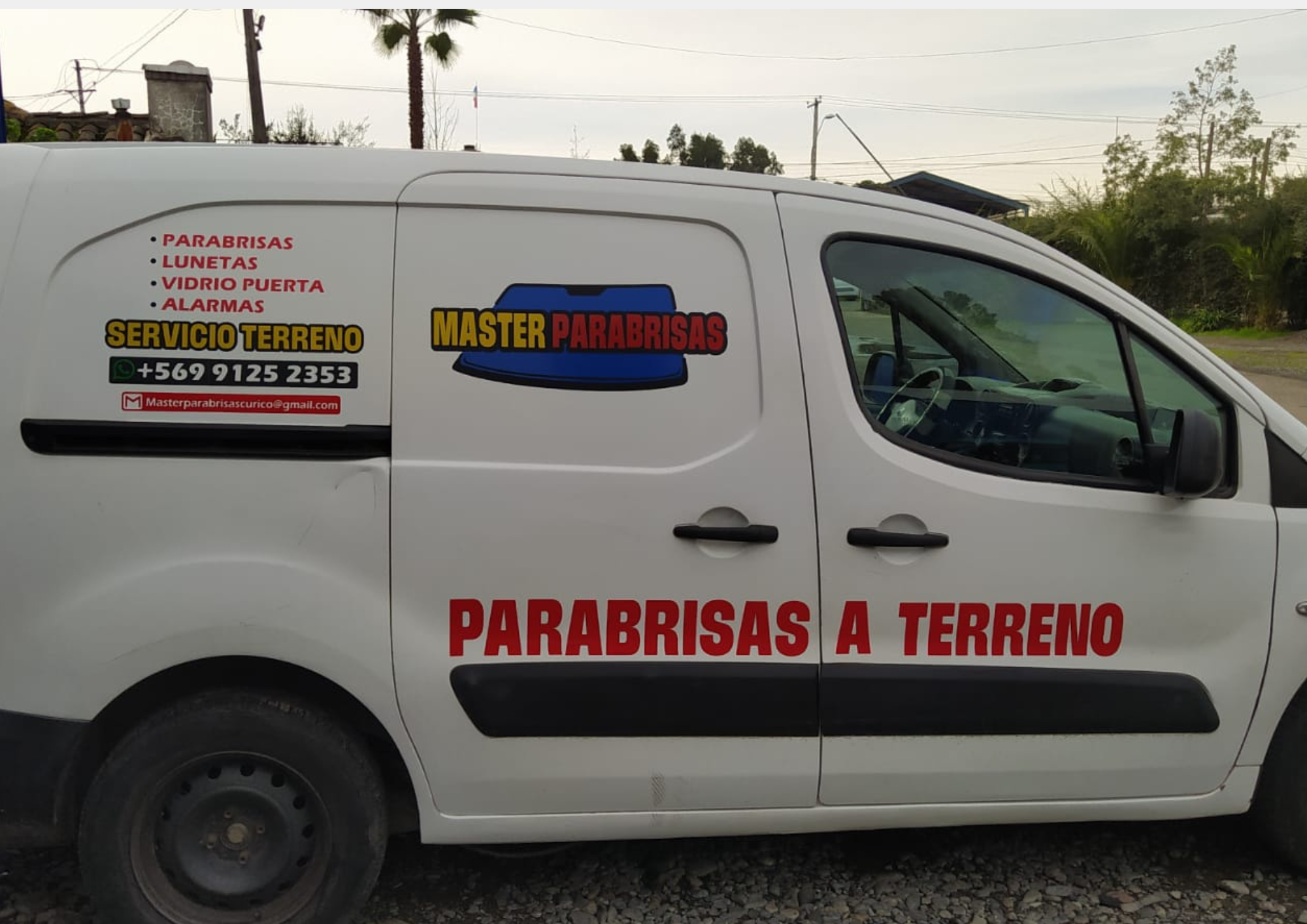 Logo en vinilo para Master Parabrisas